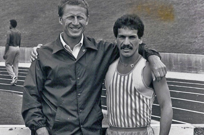 Duane Vandenbusche and Eduardo Navas - 1986